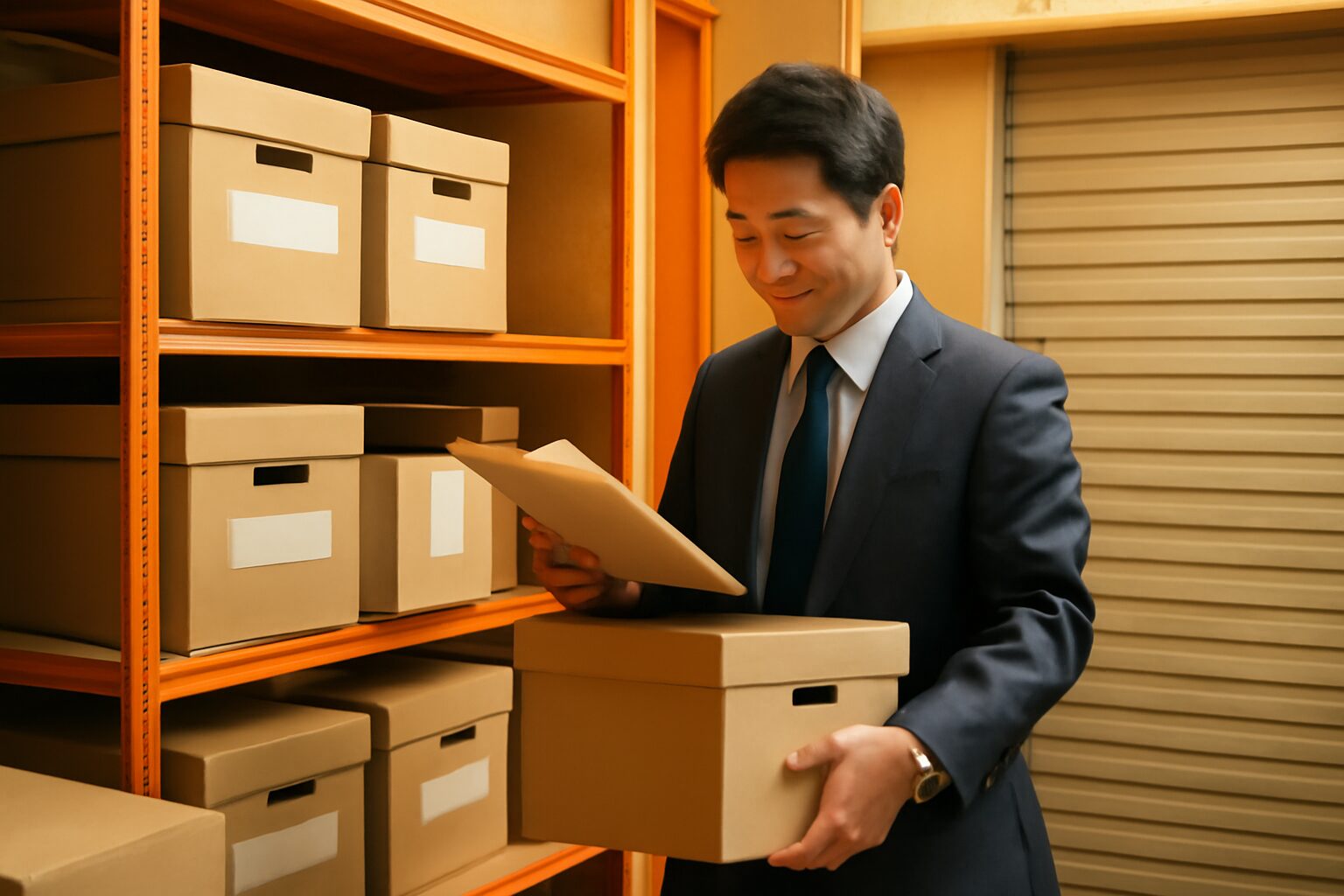 【法人必見】トランクルーム レンタルでオフィス書類整理が劇的に変わる！経費削減と効率化を同時実現する5つの方法